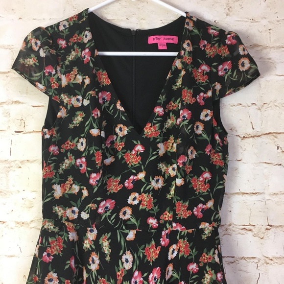 Betsey Johnson Floral Dress - Picture 2 of 8